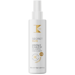 K-timeSECRET SUN Сонцезахисна олія SPF 15 для волосся і тіла,100 ml