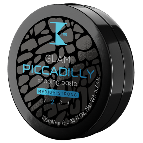 K-timeGLAM PICCADILLY Матова моделююча паста для волосся середньої фіксації 90ml