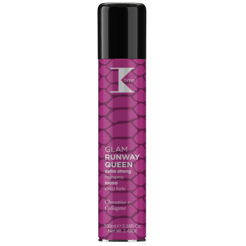 K-timeGLAM RUNWAY QUEEN Лак надсильної фіксації,100 ml