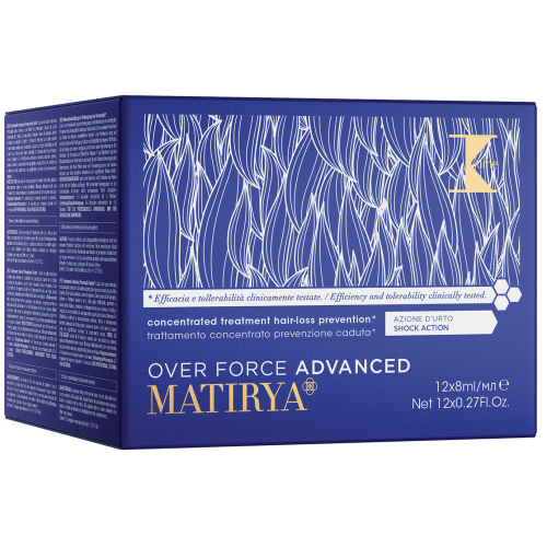 K-timeMATIRYA OVER FORCE ADVANCED Концентрований лосьйон для профілактики випадіння 12х8ml
