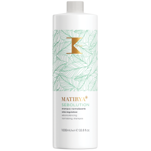 K-timeMATIRYA SEBOLUTION Шампунь для нормалізації виділення себуму,1000 ml