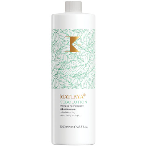 K-timeMATIRYA SEBOLUTION Шампунь для нормалізації виділення себуму,1000 ml