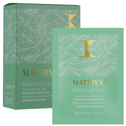 K-timeMATIRYA SEBOLUTION Біла глина для відновлення жирового балансу шкіри1ШТ40ml