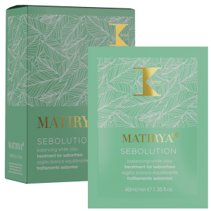 K-timeMATIRYA SEBOLUTION Біла глина для відновлення жирового балансу шкіри1ШТ40ml