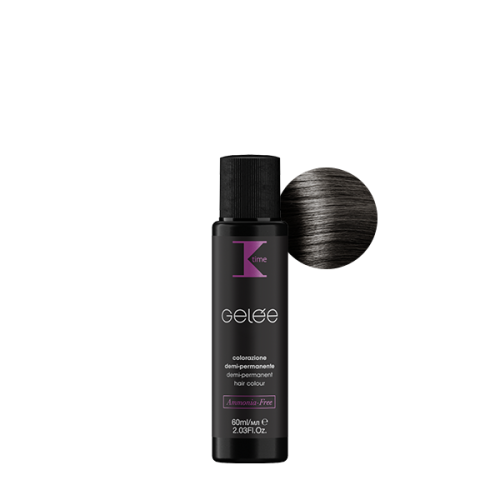 K-time GELÉE DEMI-PERMANENT HAIR COLOUR 4 Коричневий