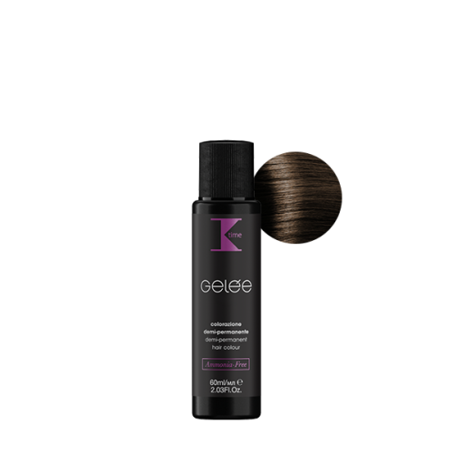K-time GELÉE DEMI-PERMANENT HAIR COLOUR 4.3 Золотисто-коричневий