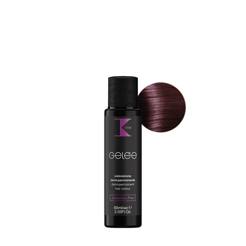 K-time GELÉE DEMI-PERMANENT HAIR COLOUR 5.5 Світлий коричневий червоне дерев