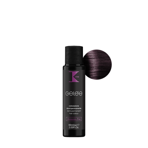 K-time GELÉE DEMI-PERMANENT HAIR COLOUR 4.2 Коричнево-фіолетовий