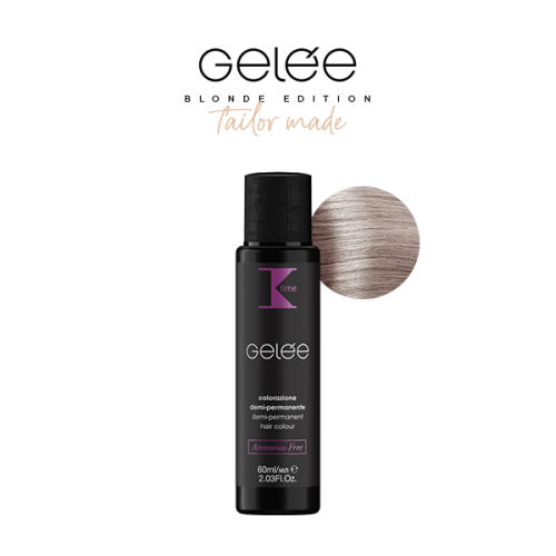K-time GELÉE DEMI-PERMANENT HAIR COLOUR 10.1 Платиновий попелястий блонд