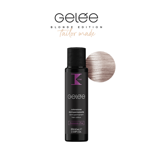 K-time GELÉE DEMI-PERMANENT HAIR COLOUR 10.2 Платиновий ірисовий блонд