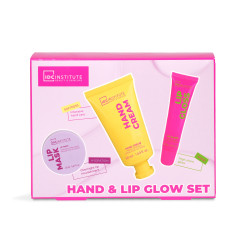 IDC INSTITUTE Набір Glissy Radiant Essentials Hand & Lip Glow