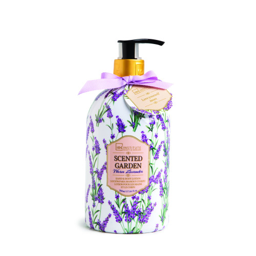 IDC INSTITUTE Ароматизований лосьйон для рук і тіла Лаванда Scented Garden 500ml