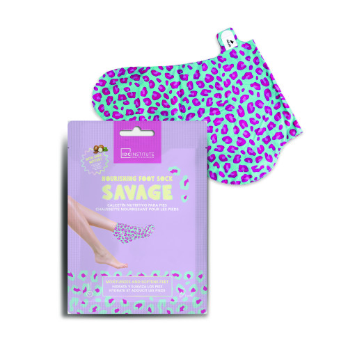 IDC INSTITUTE Живильні шкарпетки для ніг Foot Sock Savage