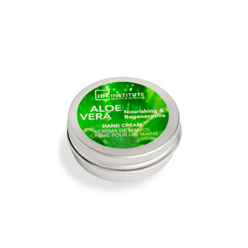 IDC INSTITUTE Крем для рук в металевій баночці Aloe Vera 25ml