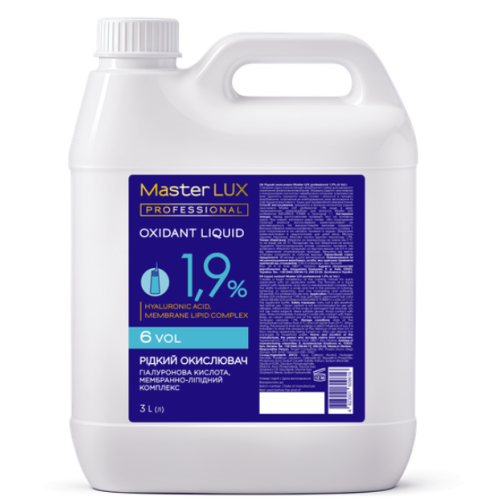 Рідкий окислювач Master LUX professional 1,9% 3000 ml