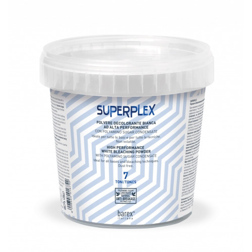 SUPERPLEX NEW Порошок, що знебарвлює, білий (до 7 рівнів) 400гр