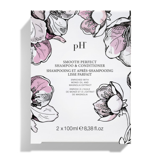 pH Flower Дорожній набір «Ідеальная гладкість» (шамп+конд) 100+100мл