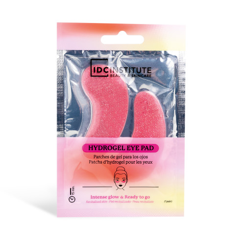 IDC INSTITUTE Гідрогелеві патчі під очі з блискітками Glitter Hydrogel Pink Intense Glow