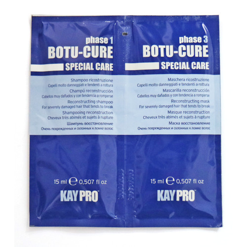 KayPro Botu-Cure Шампунь+Маска реконструкція 15+15мл