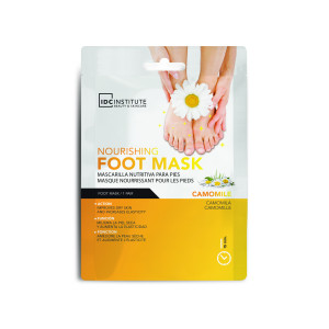 IDC INSTITUTE Живильна маска-шкарпетки для ніг з екстрактом ромашки Foot Mask