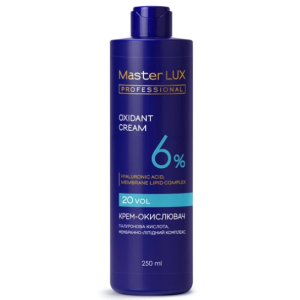 Крем-окислювач Master LUX professional 6% 250 мл