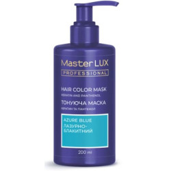 Маска тонуюча для волосся Master LUX professional Лазурно-блакитний 200 мл