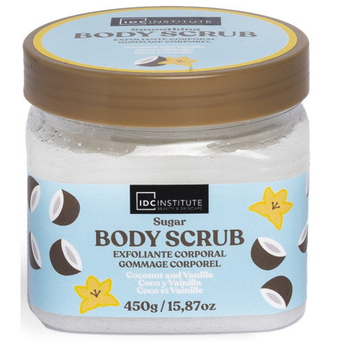 IDC INSTITUTE Цукровий скраб для тіла Coco & Vanilla 470g