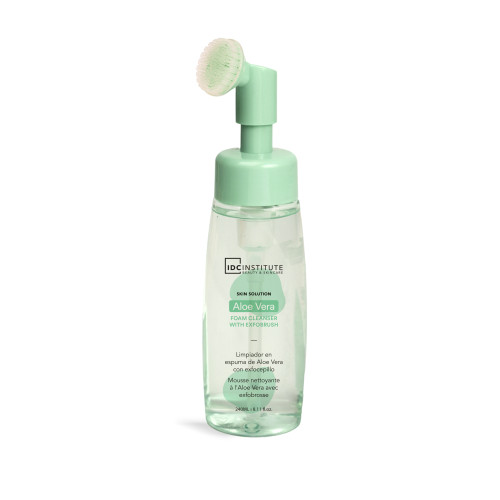 IDC INSTITUTE Пінка-гель для очищення обличчя Aloe Vera Foaming Cleansing Gel 240ml