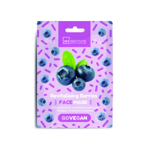 IDC INSTITUTE Тканинна маска для обличчя Skincare Essentials Revitalizing Berries