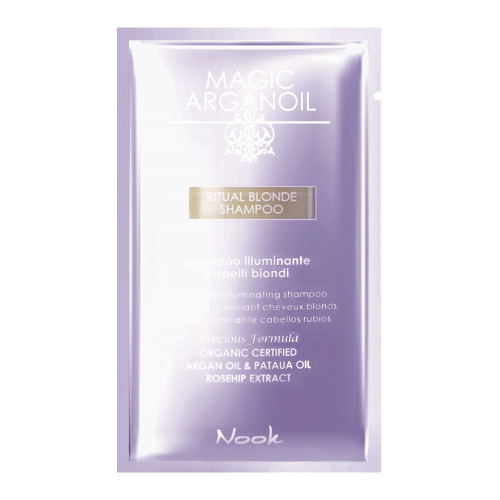 MAGIC ARGANOIL Ritual Blonde Шампунь для сяйва світлого волосся 10мл