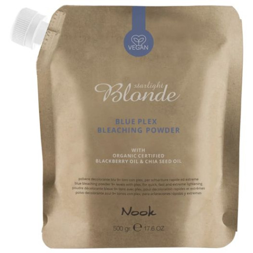 NOOK STARLIGHT BLONDE 9+ Знебарвлювальна пудра Blue 500 гр