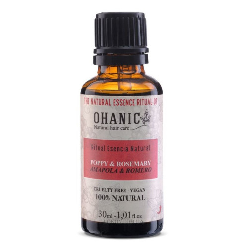 OHANIK МАКОВА ОЛІЯ З ЕФІРНОЮ ОЛІЄЮ РОЗМАРИНУ 30ml