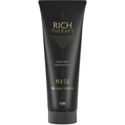 MILA PRO Rich Theraphy Маска з кератином та колоїдним золотом