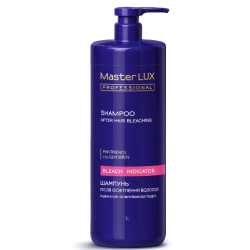 Шампунь після освіт. волосся Master LUX professional. Індикатор освіт. пудри 1000мл
