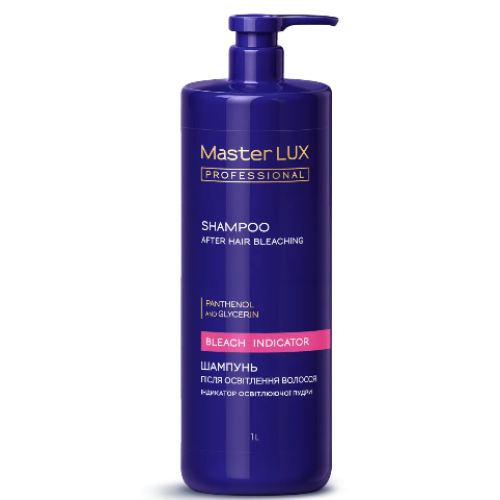Шампунь після освіт. волосся Master LUX professional. Індикатор освіт. пудри 1000мл