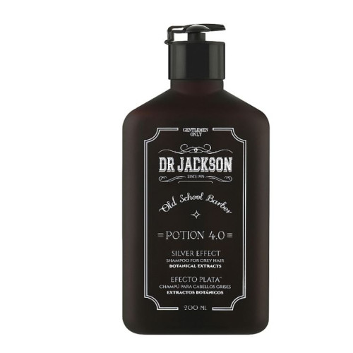 DRJACKSON ЗІЛЛЯ 4.0 БІЛИЙ ШАМПУНЬ ДЛЯ СИВОГО 200ML