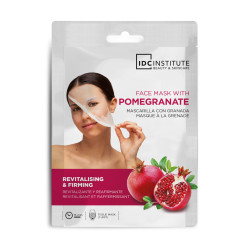 IDC INSTITUTE Тканинна маска для обличчя з екстрактом граната Pomegranate