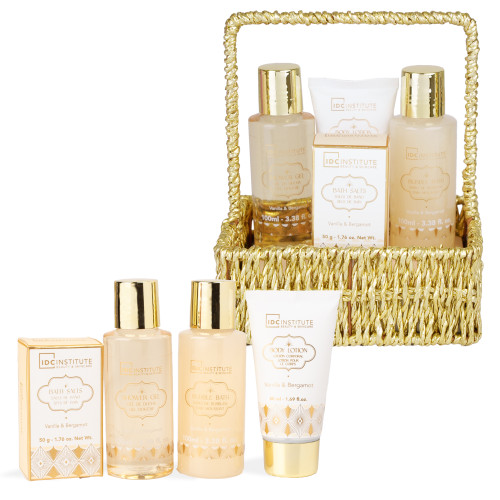 IDC INSTITUTE Подарунковий набір Scented Bath Gold Ultimate Bath & Body