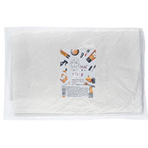 Фартух Panni Mlada™ 0,8х1,25 м (100 шт/пач) з полiетилену Колiр: прозорий