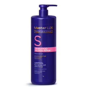 Шампунь Master LUX professional відновлюючий для освітленого волосся (Blond Repair ) 1000 ml