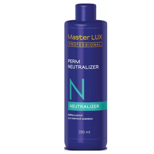 Нейтралізатор для хімічної завивки Master LUX professional 250 мл