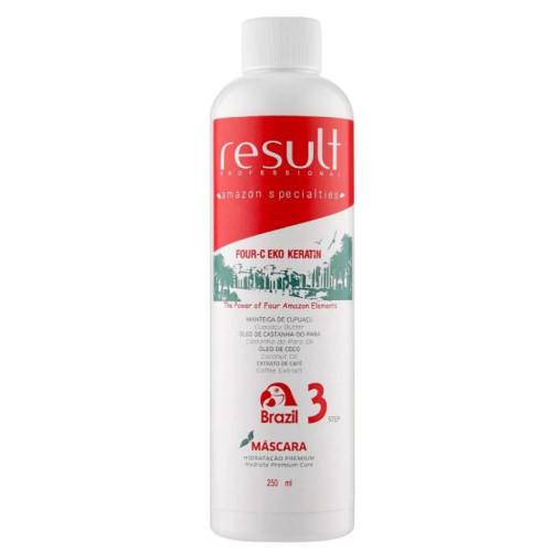 FOUR-C EKO KERATIN MASK. Кератинова маска-блиск (крок 3) 250мл