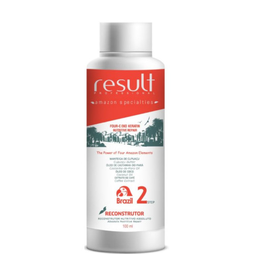 FOUR-C EKO KERATIN NUTRITIVE REPAIR. Максимальне випрямлення і відновлення (крок 2) 100 мл
