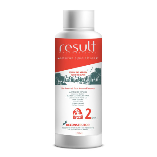 FOUR-C EKO KERATIN NUTRITIVE REPAIR. Максимальне випрямлення і відновлення (крок 2) 250 мл