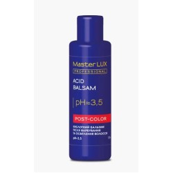 Бальзам кислотний після фарбування та освітлення волосся Master LUX professional