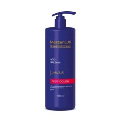 Бальзам кислотний після фарбування та освітлення волосся Master LUX professional