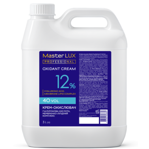 Крем-окислювач Master LUX professional 12% 3000 мл