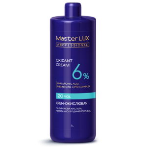 Крем-окислювач Master LUX professional 6% 1000 мл