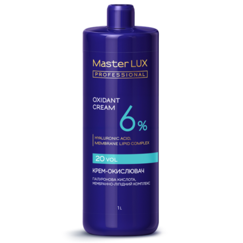Крем-окислювач Master LUX professional 6% 1000 мл