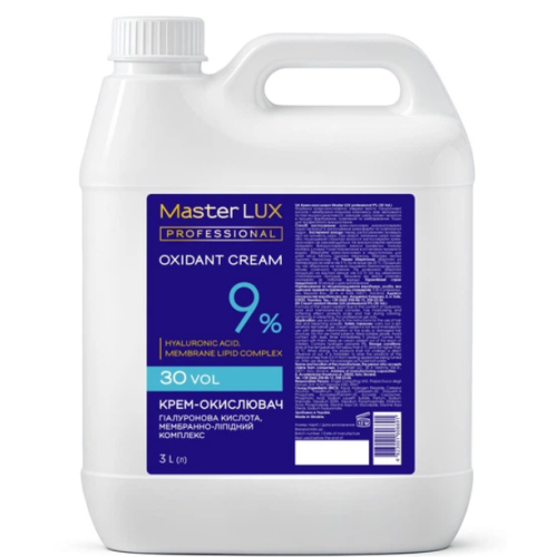 Крем-окислювач Master LUX professional 9% 3000 мл